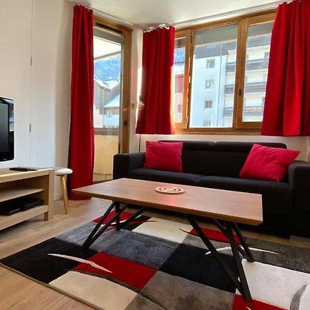 Chamois De Chamonix, Confortable 2 Pieces, Balcon, Parking Gratuit Exterior photo